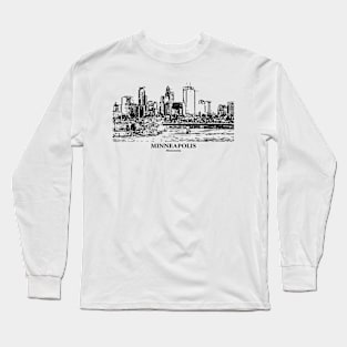 Minneapolis - Minnesota Long Sleeve T-Shirt